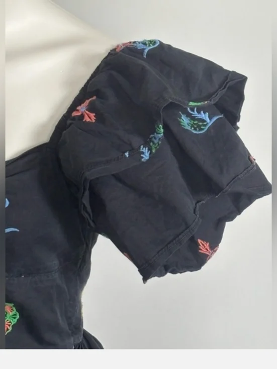 Hoffman Copenhagen Mikela Peplum Top Sz 38/6 - Picture 8 of 11